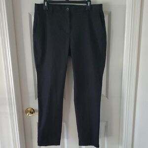 Talbots Women's Black Relaxed Chino Pants Size 10
